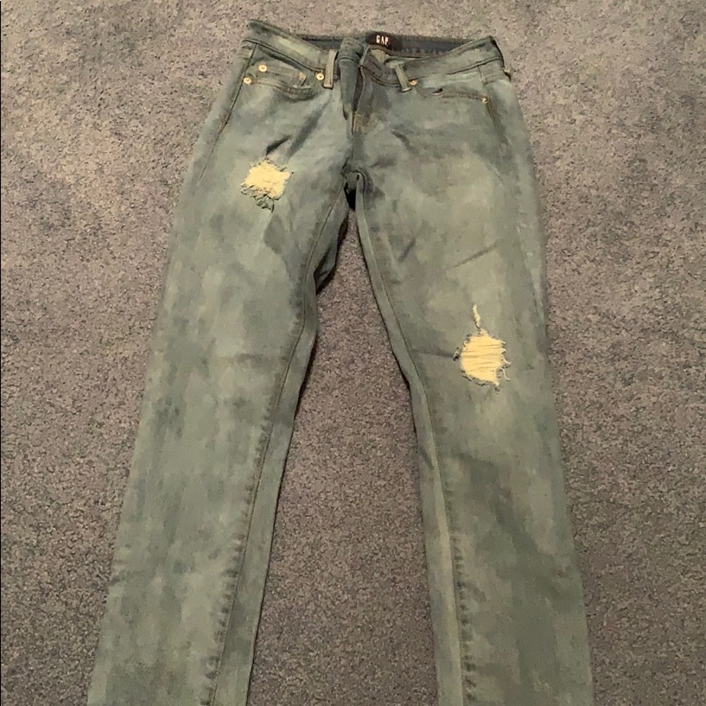 Like doin wash gap jeans, mid rise